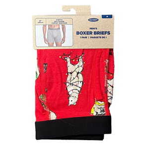Mens Christmas Polar Bears Boxer Briefs - Size Medium - Old Navy - NWT